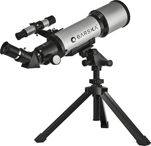 Telescopio Refractor Barska Starwatcher 400x70mm Con Trípode