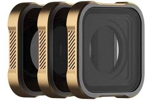 Imagen 2 de 5 de Set Filtros Densidad Neutra Nd8 16 32 Gopro Hero 9 Polarpro