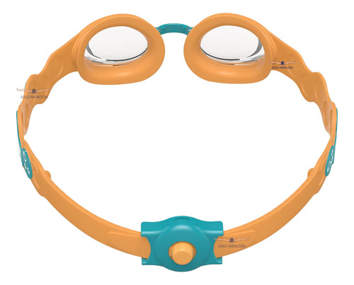 Antiparras Natación Speedo Infant Spot Junior 2-6 Años Color Naranja Turquesa 114