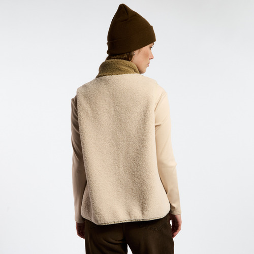 Chaleco Mujer Kevingston Poliester Beige Claro