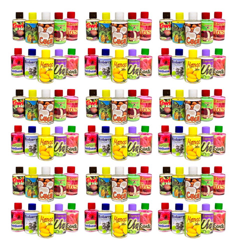 Kit 109 Esencias Aromáticas Para Humidificador O Difusor Vel