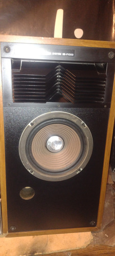 Bafles Marca Technics Modelo Sb-p1000 Caoba (Usado)