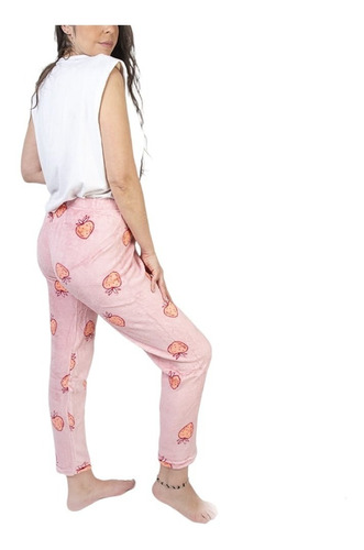X5 Pantalon Pijama Soft Mujer Polar Importado Once Por Mayor