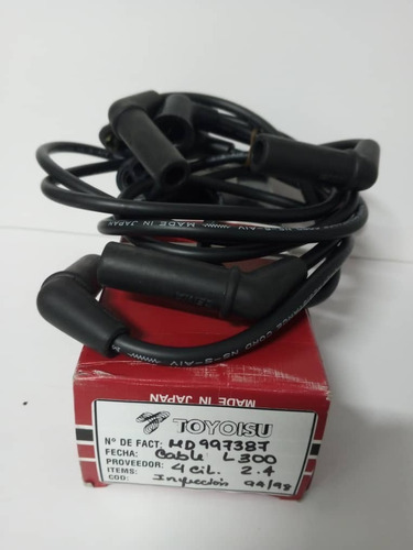 Cables De Bujias Mitsubishi Panel L300 L200 Wagon 2.4 997387