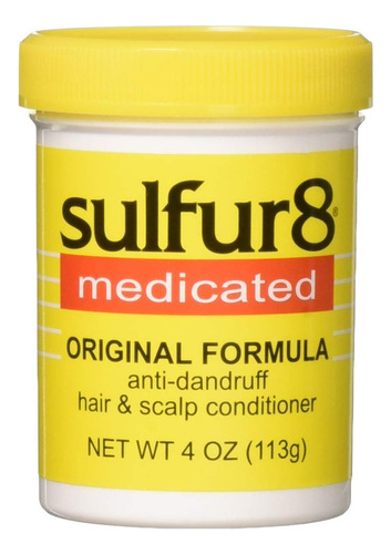 Sulfur8 Acondicionador Medicado Para El Cabello Y El Cuero .