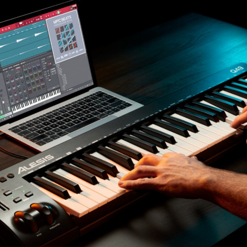 Teclado Midi Alesis Q49 Mkii Usb 49 Teclas