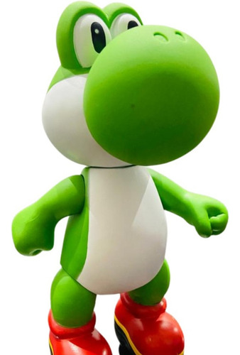 Muñeca coleccionable Yoshi Super Mario de 21 cm