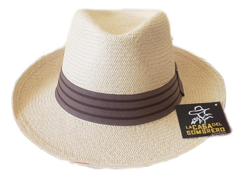 Sombrero San Diego De Paja Toquilla Para Hombre
