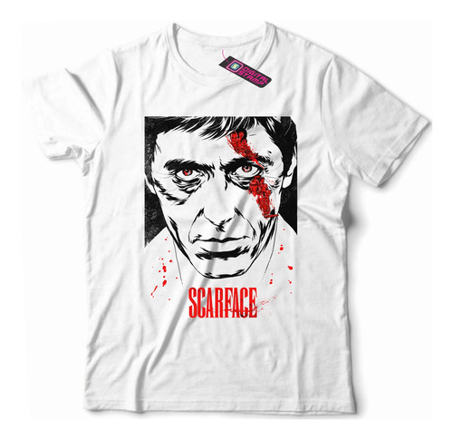 Remera Scarface Tony Montana Al Pacino P49 Dtg Premium