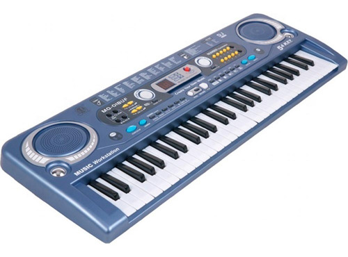 Teclado Organeta Piano Electrónico 54 Teclas Micrófono Usb