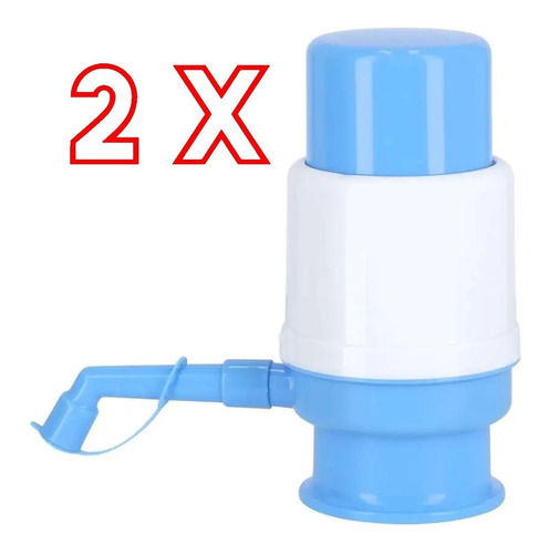 Kit  X  2 Dispenser De Agua Con Bomba Manual Bidon Hasta 10l