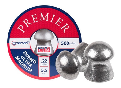 Imagen 4 de 10 de Balines Crosman Premier Ultra Magnum X500 5.5 Caza Aire Co2