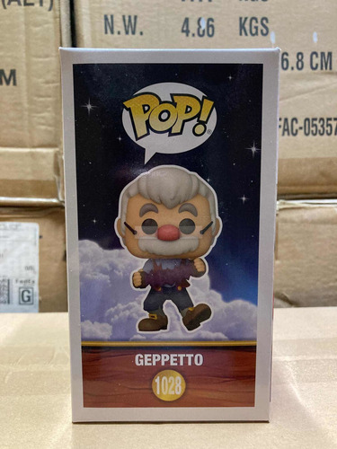 Geppetto With Accordion 1028 Pinocchio Disney Funko Pop