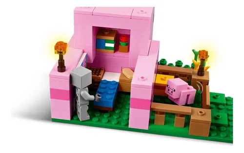 Lego 21268 Minecraft The Baby Pig House 238 Piezas