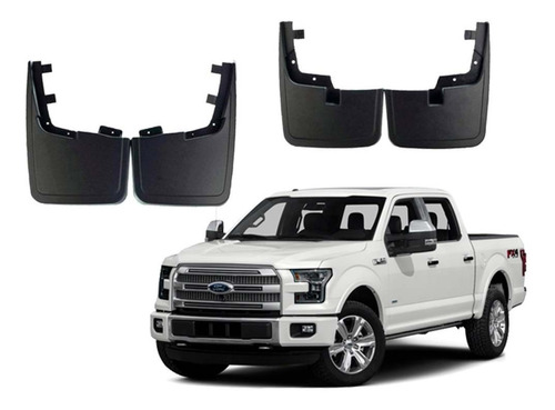 Guardafango Ford F-150 2015-2018  Set 4 Piezas