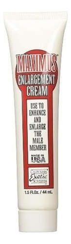 California Exotic Novelties crema maximus enlargement agrandamiento de pene alarga y engrosa 44g