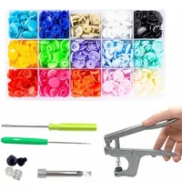 Comprar Broches A Presión 12mm Kit Herramienta Merceria Para Ropa 