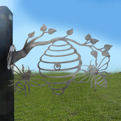 Outdoor Decorative Bee Hive Silhouette