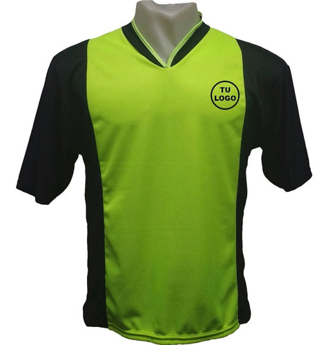 Camisetas De Futbol Fluo Numeradas 10 - 14  C1 