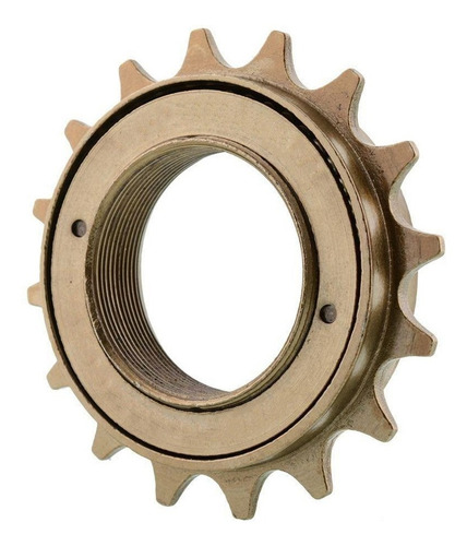 Kit Combo Bike Catraca 16 Dentes Corrente Grossa Sem Marcha Cor Dourado Quantidade Mínima De Dentes 1