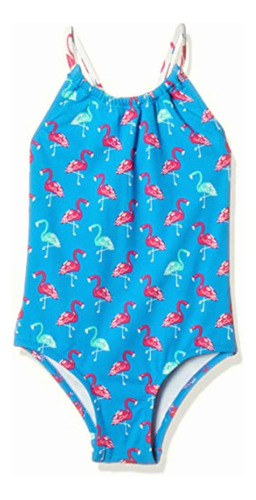 Hatley Bañador Para Niña, Flamencos De Lujo, 6 Años