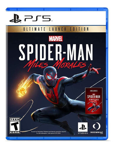 Spiderman Miles Morales Ultimate Launch Edition Ps5 Usado 