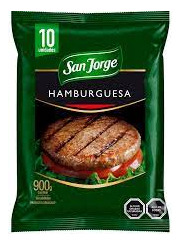 Hamburguesa Vacuno S Jorge 900gr(10uni)super