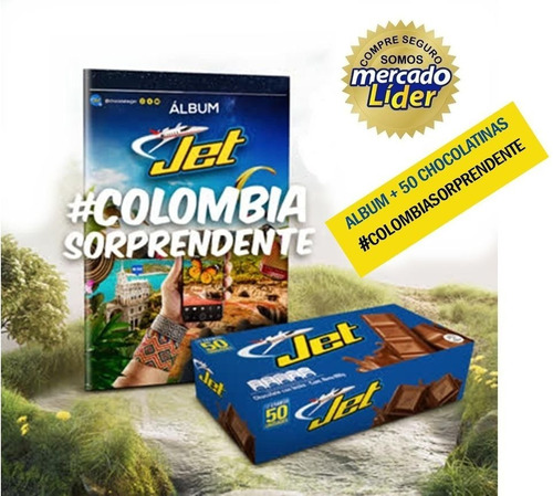 Álbum De Chocolatinas Jet Nuevo + Caja De 50 Chocolatinas