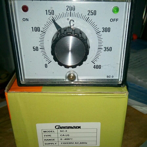Controlador De Temperatura Pirometro Rango De 0-400° 220v