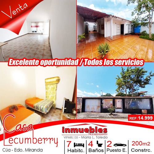 Casa En Venta Urb. Lecumberry - Cua