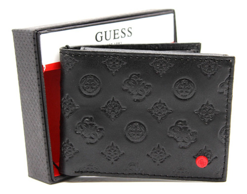 Cartera Caballero Guess Color Negro Original 31go220092