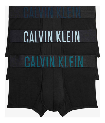 Pack X3 Trunks Negros Intense Power Calvin Klein Hombre