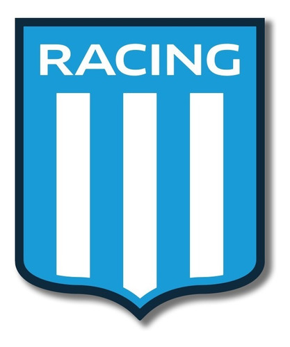 Cuadro Racing Escudo Futbol Logo 40 Cm