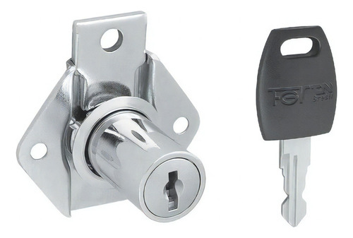 Fechadura Para Gaveta 861/31mm Niquelada Fgv/tn