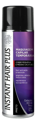 Instant Hair Plus - Maquiagem Capilar Instantânea - 300ml