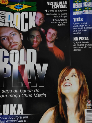 Revista Rock 89fm - Luka Cold Play - Ano 1 Edição 6