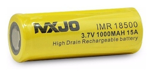 Pila Bateria Mxjo Imr 18500 1000mah Alto Drenaje 3.7v Genuin