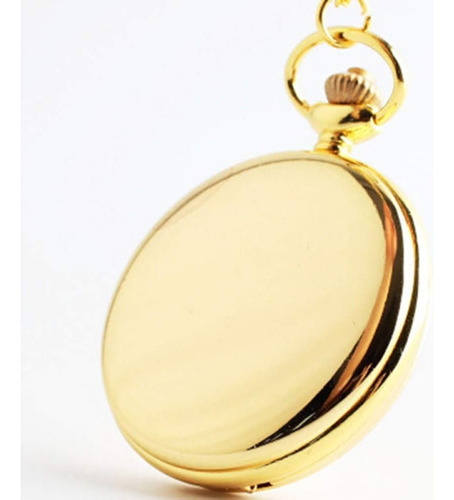 Oro Reloj Bolsillo Con Colgante Para Trajes Peaky Blinders