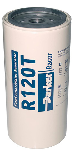 Parker R120t Racor Replacement Filtro Combustible Separador