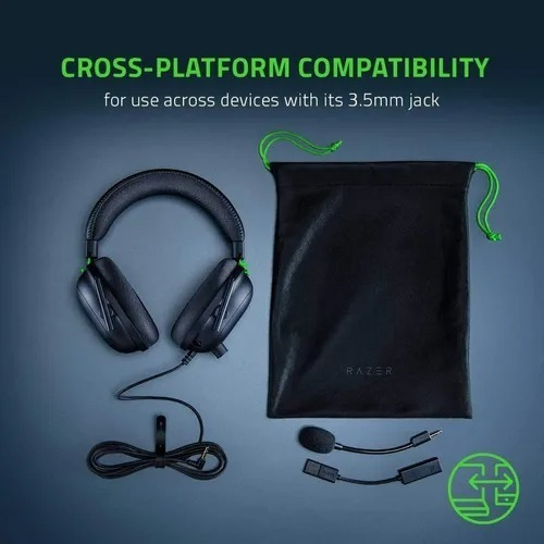 Imagen 3 de 6 de Auriculares Gamer Razer Blackshark V2 Usb Thx Pc Ps4 Switch