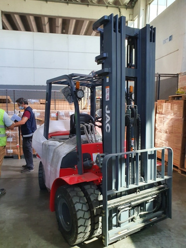 Autoelevador Jac Forklift 2,5 Toneladas Motor Mitsubishi S4s