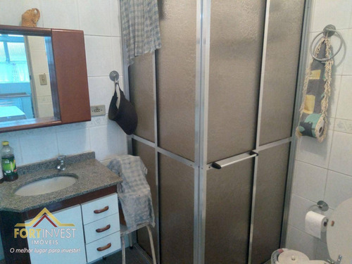 Imagem 9 de 10 de Kitnet Com 1 Dormitório À Venda, 34 M² Por R$ 140.000,00 - Caiçara - Praia Grande/sp - Kn0279