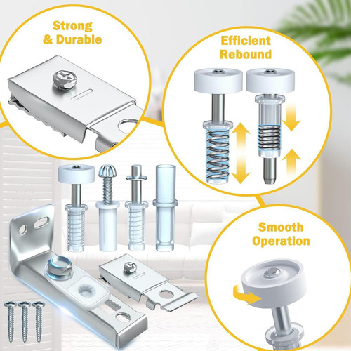 // Kit De Herrajes Para Puertas Plegables Herrajes Para