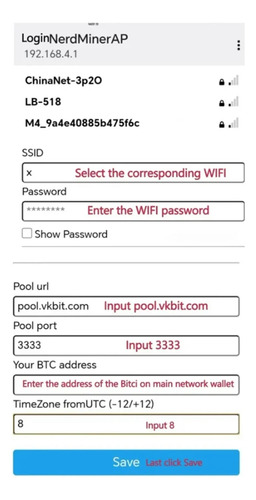 Loteria Nerdminer V2 78kh/s Hashrate Bitcoin Nerd Miner Btc