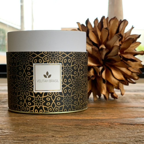 Vela Aromática Herbal 360g 70 Horas Aromatizada