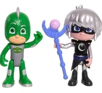 Comprar Pj Masks Figuras De Acción Gekko Y Luna Girl Figura Acción