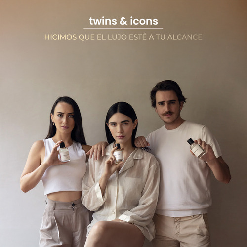 Perfume Para Mujer Fragancia Chic Floral 100ml Twins & Icons