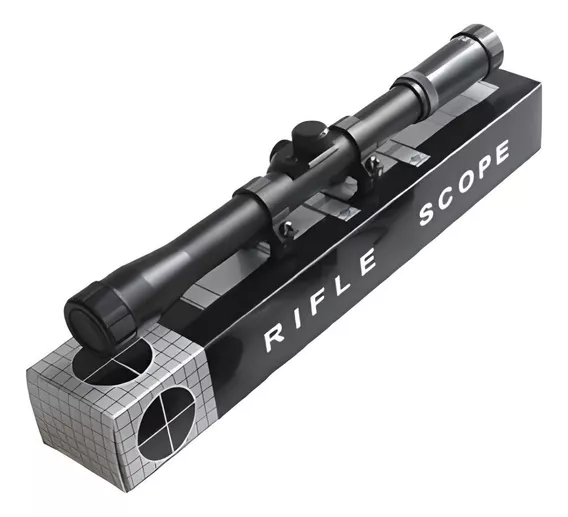 Lote 6 Pzas Mira Telescopica 4x20 Rifle Deportivo Ballesta