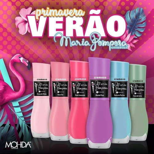 Esmalte Maria Pomposa Com 7 Unidades Cliente Escolhe Cor