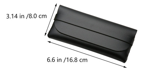 Estuches De Piel De Pvc Para Gafas De Sol, 2 Unidades, Elega